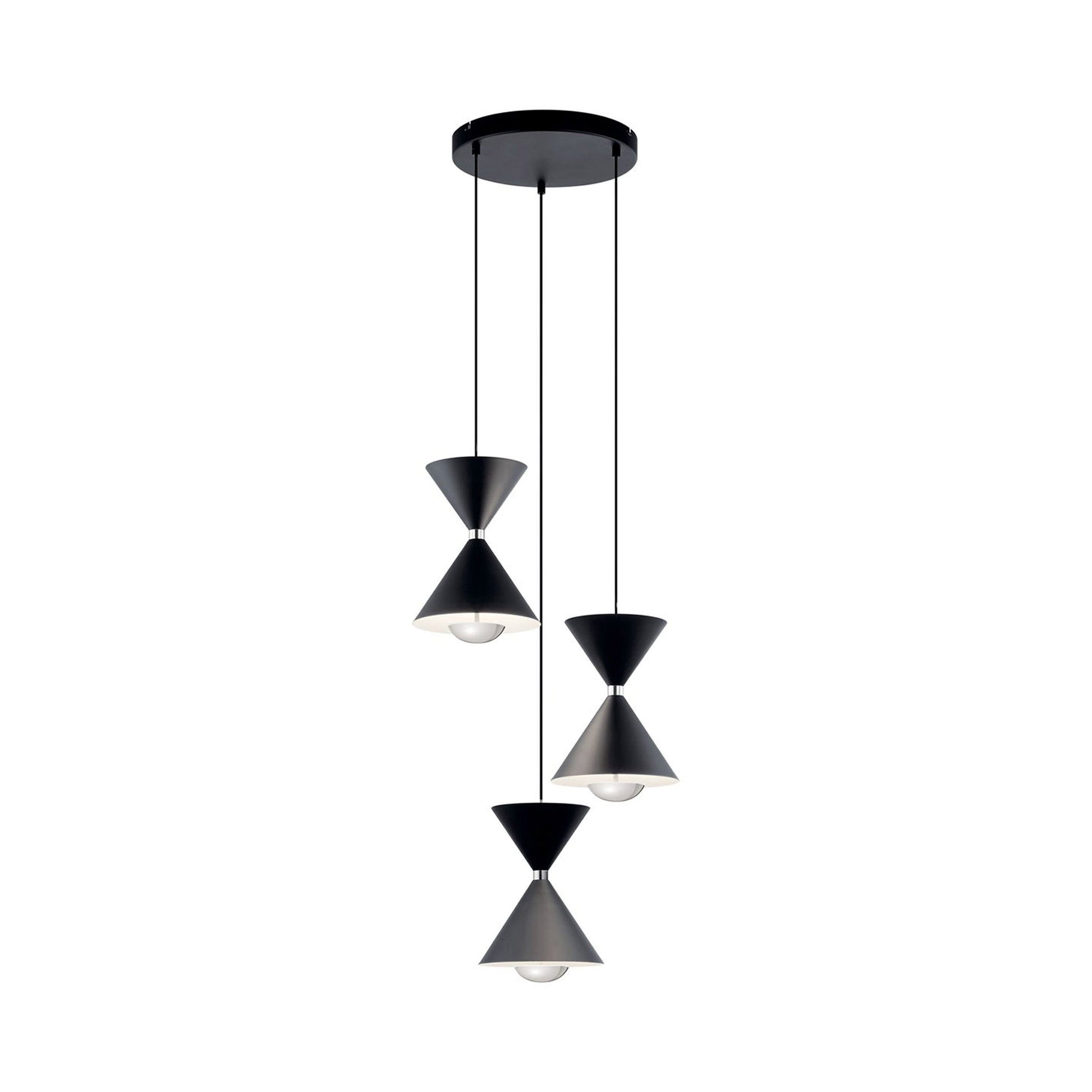 Kordan LED Multi-Light Pendant Light.