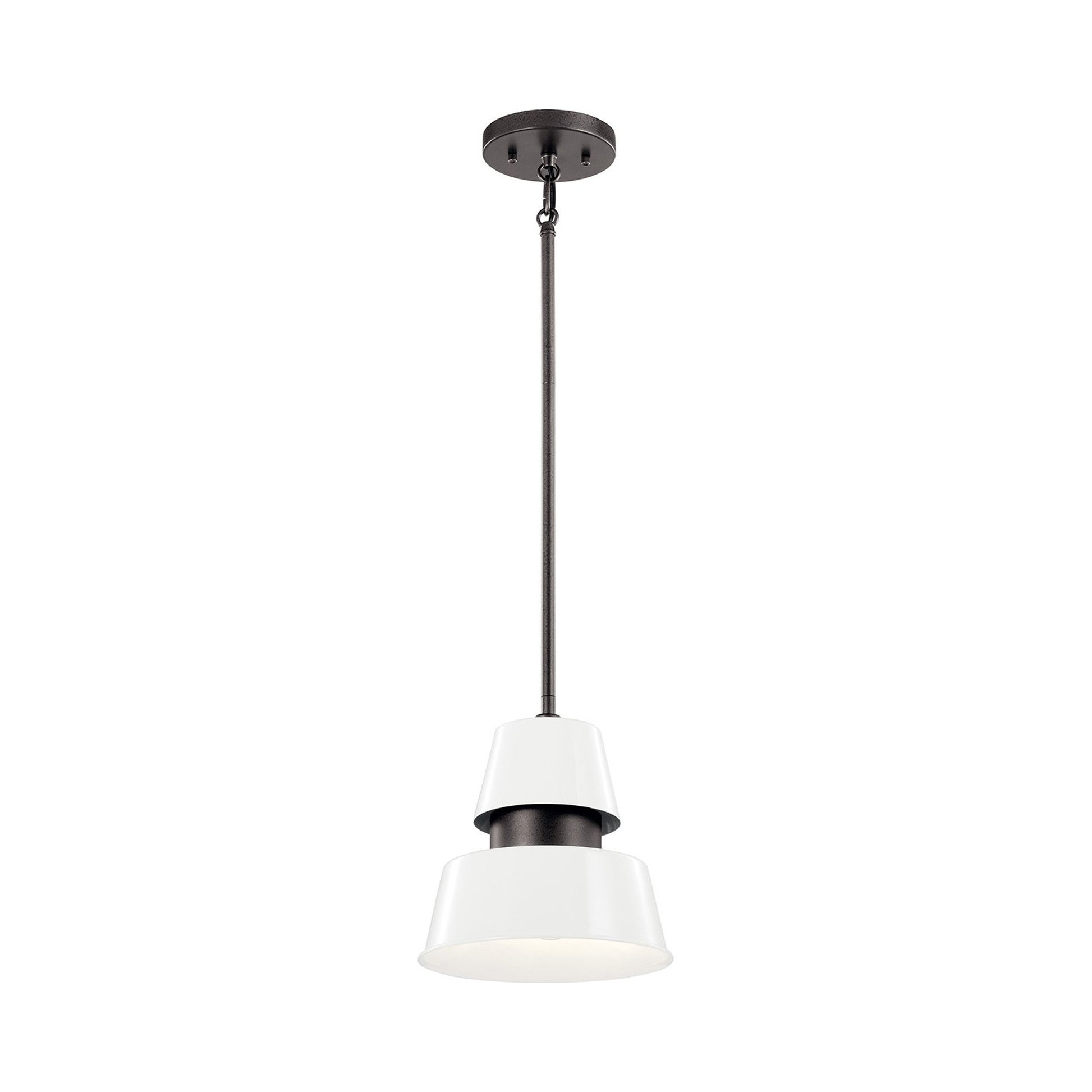 Lozano Mini Pendant Light in White.