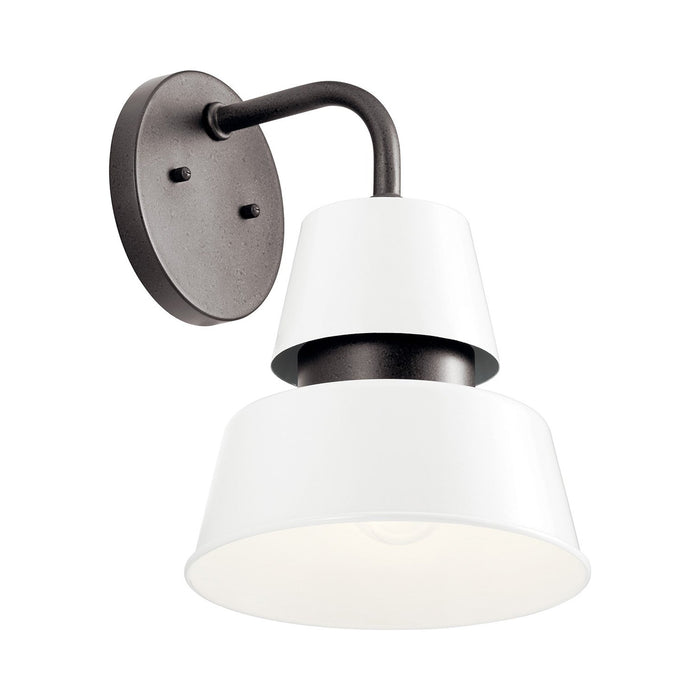 Lozano Outdoor Wall Light in White (Large).