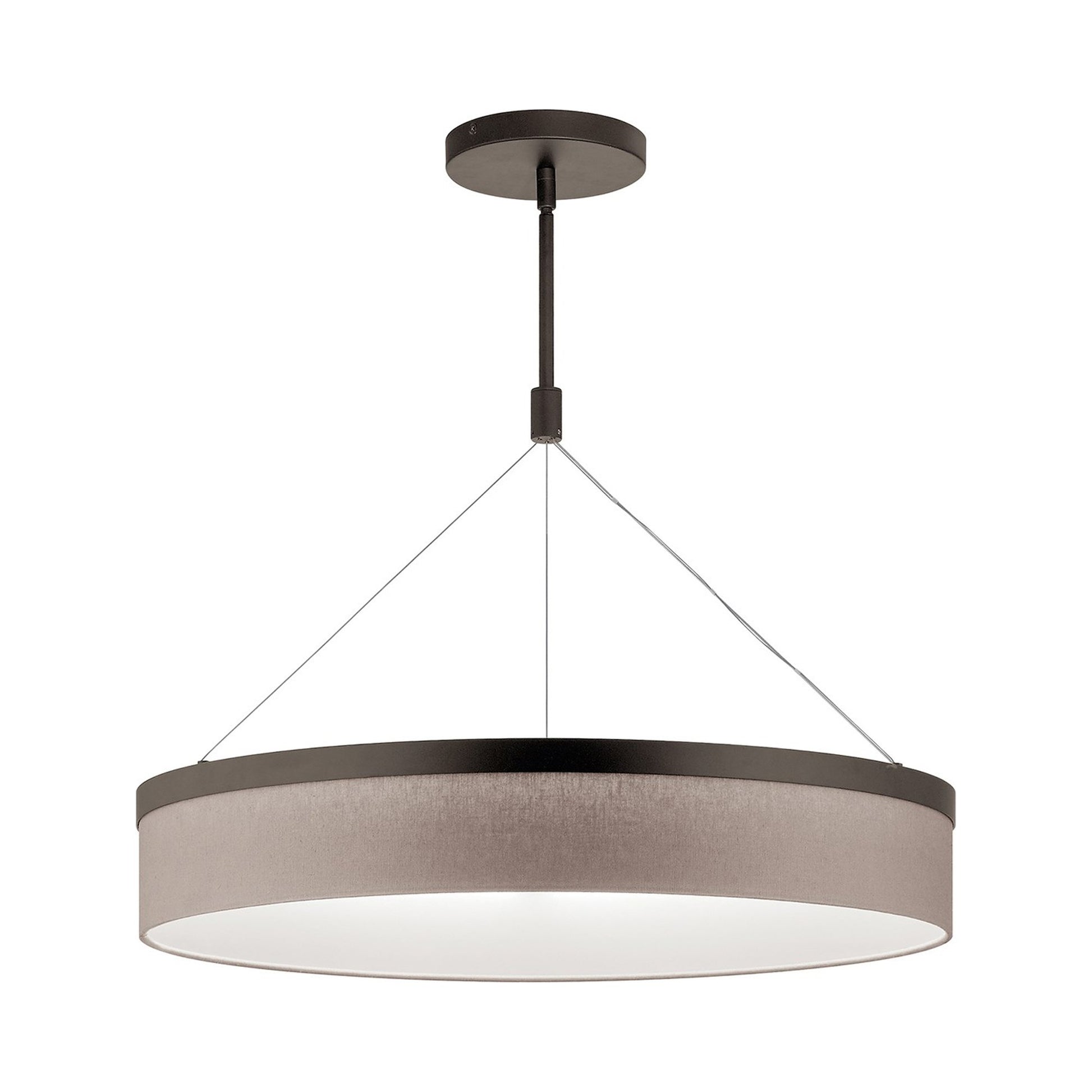Mercel LED Pendant Light in Olde Bronze (Medium).