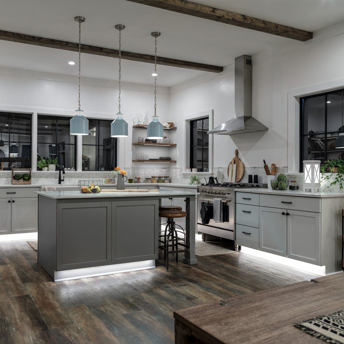 Montauk Mini Pendant Light in kitchen.