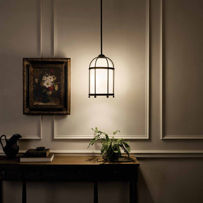 Topiary Pendant Light in living room.