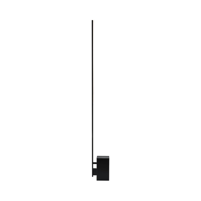 Klee LED Floor Lamp in Nightshade Black (Large).