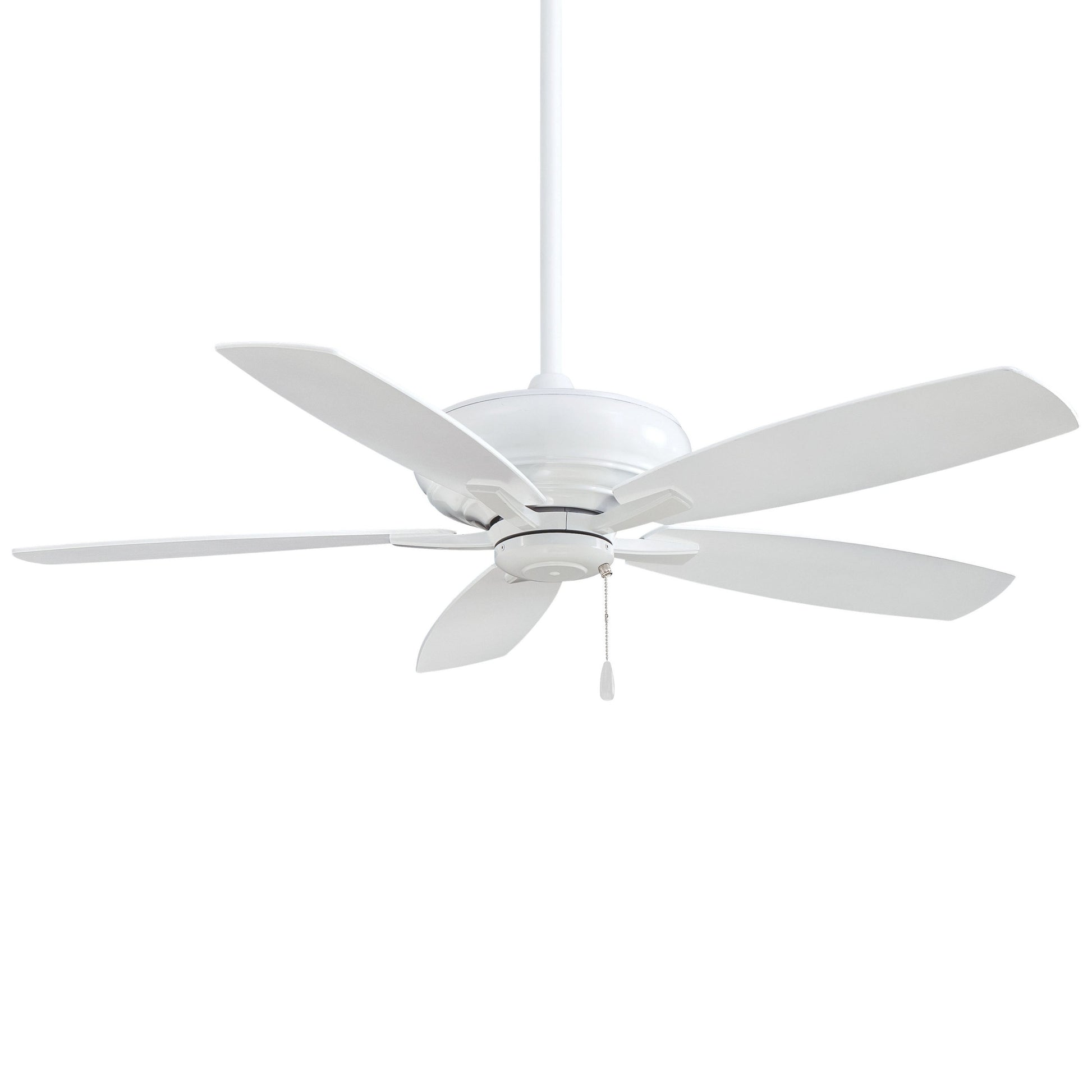 Kola Ceiling Fan in White.
