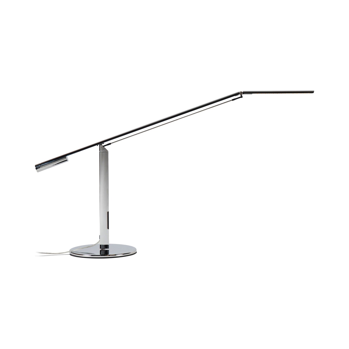 Equo LED Desk Lamp in Chrome.