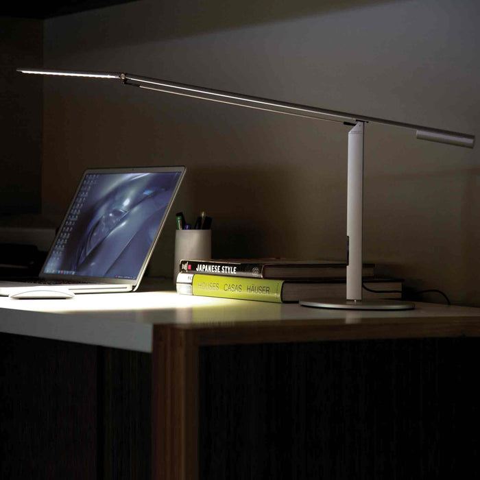 Equo LED Desk Lamp in office.