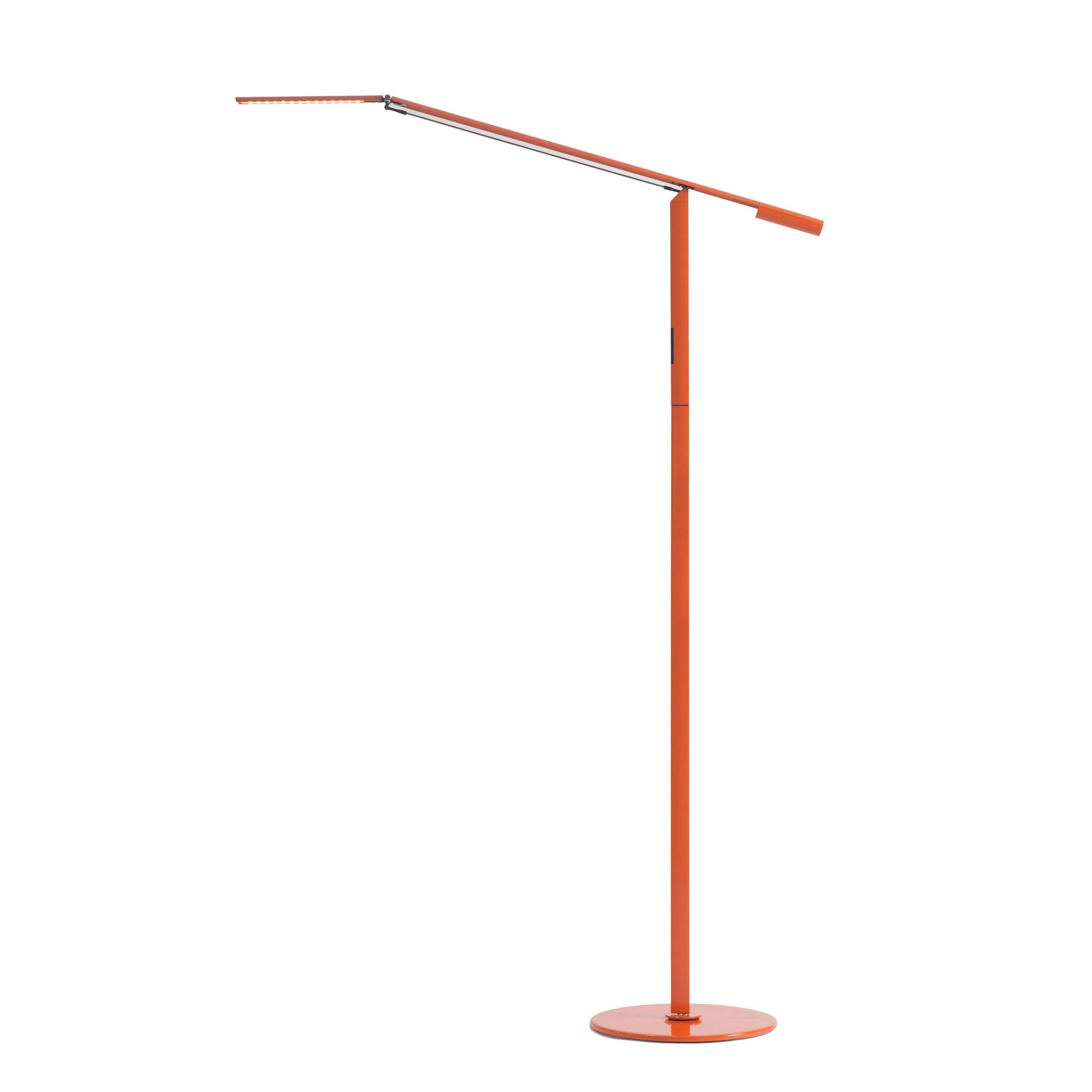 Equo LED Floor Lamp in Orange.