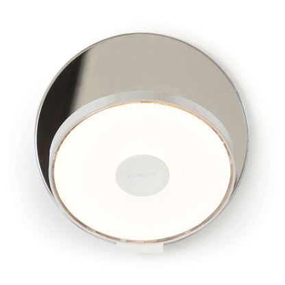 Gravy Hardwire LED Wall Light in Chrome.