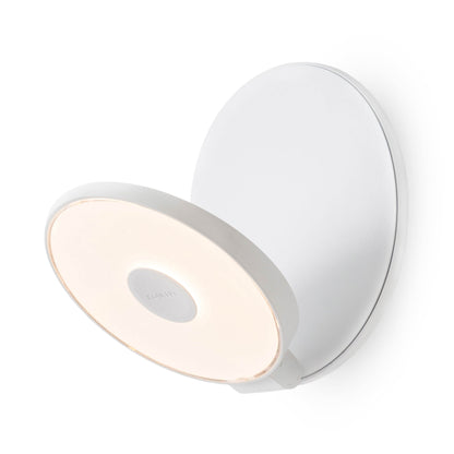 Gravy Hardwire LED Wall Light in Matte White.