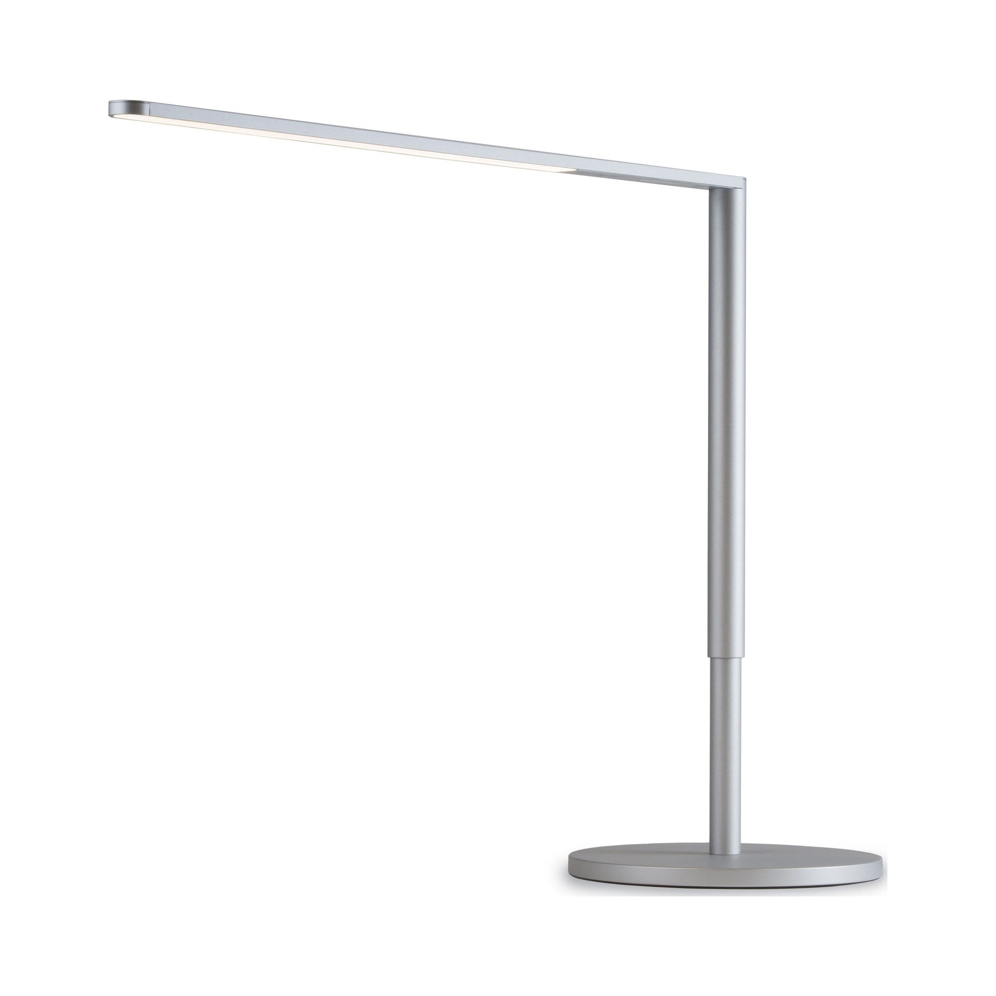 Lady7 LED Desk Lamp in Silver.