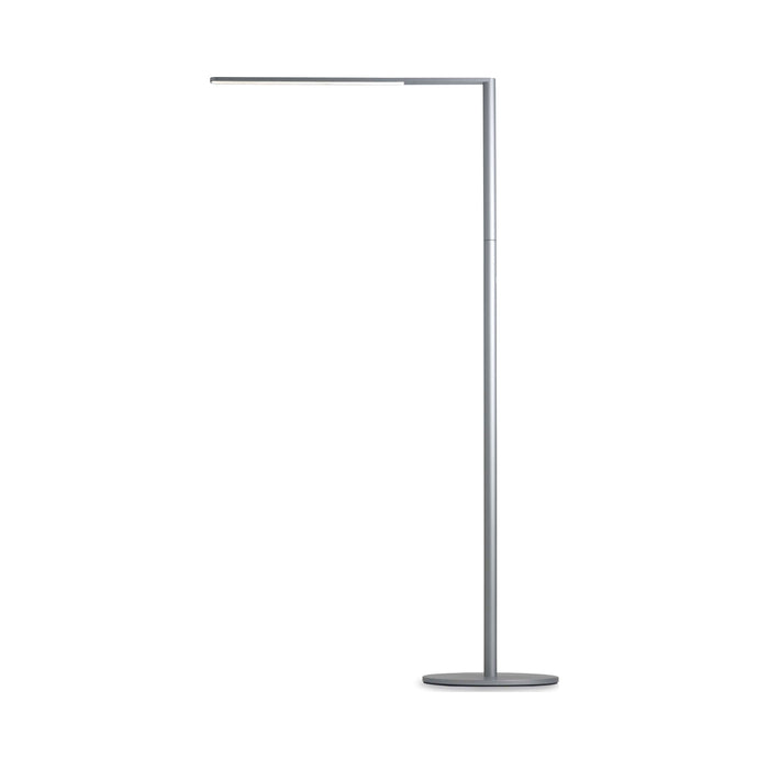 Lady7 LED Floor Lamp in Silver.