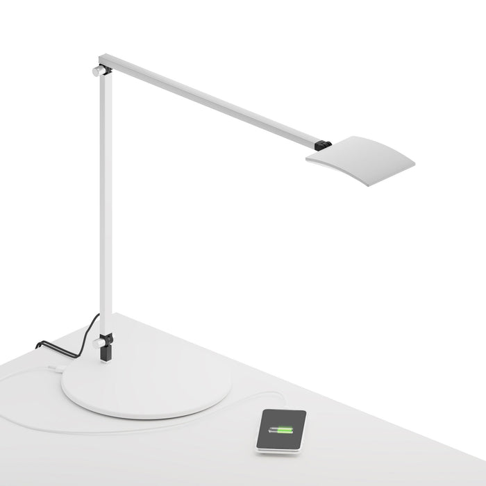Mosso Pro LED Desk Lamp in White/USB Base.
