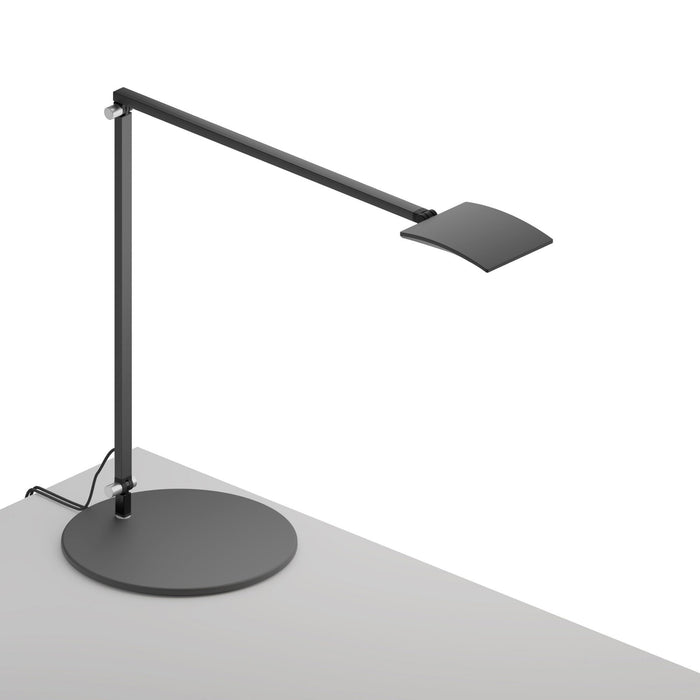 Mosso Pro LED Desk Lamp in Matte Black/USB Base.
