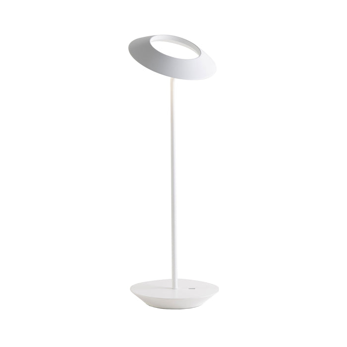 Royyo LED Desk Lamp in Matte White.