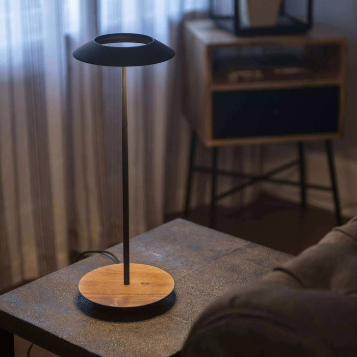 Royyo LED Desk Lamp in living room.