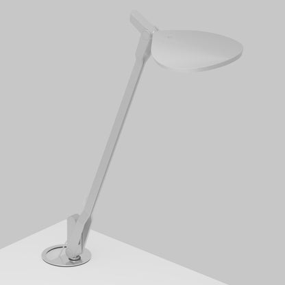 Splitty LED Desk Lamp in Silver/Grommet Mount .