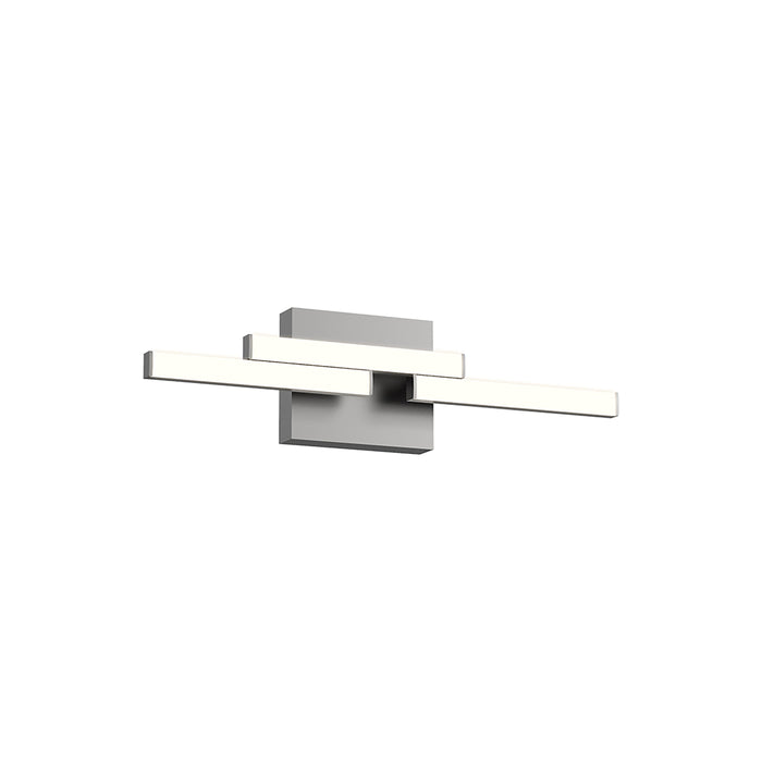 Anello Minor LED Bath Vanity Light in Brushed Nickel (Small).