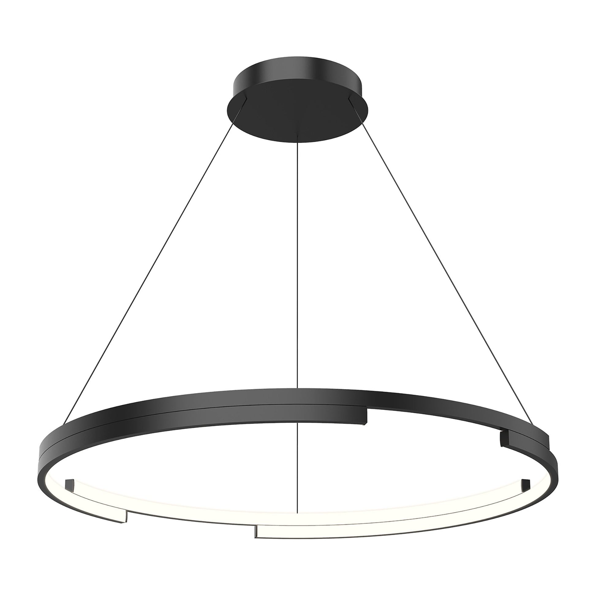 Anello Minor LED Pendant Light in Black (Large).