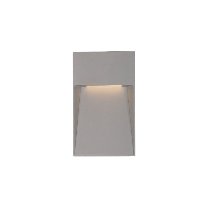 Casa Outdoor LED Wall Light in Grey (2.75-Inch).