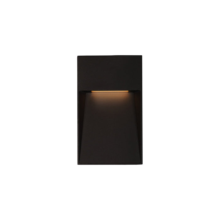 Casa Outdoor LED Wall Light in Black (2.75-Inch).