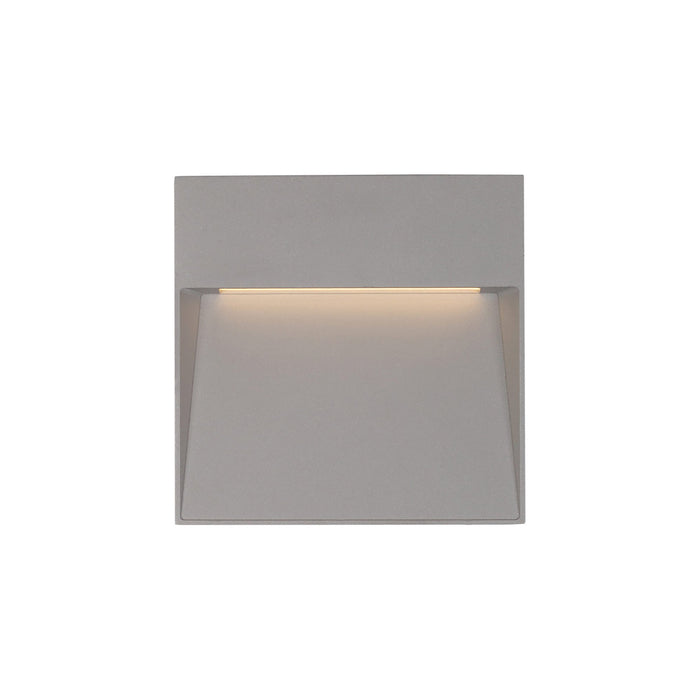 Casa Outdoor LED Wall Light in Grey (4.5-Inch).