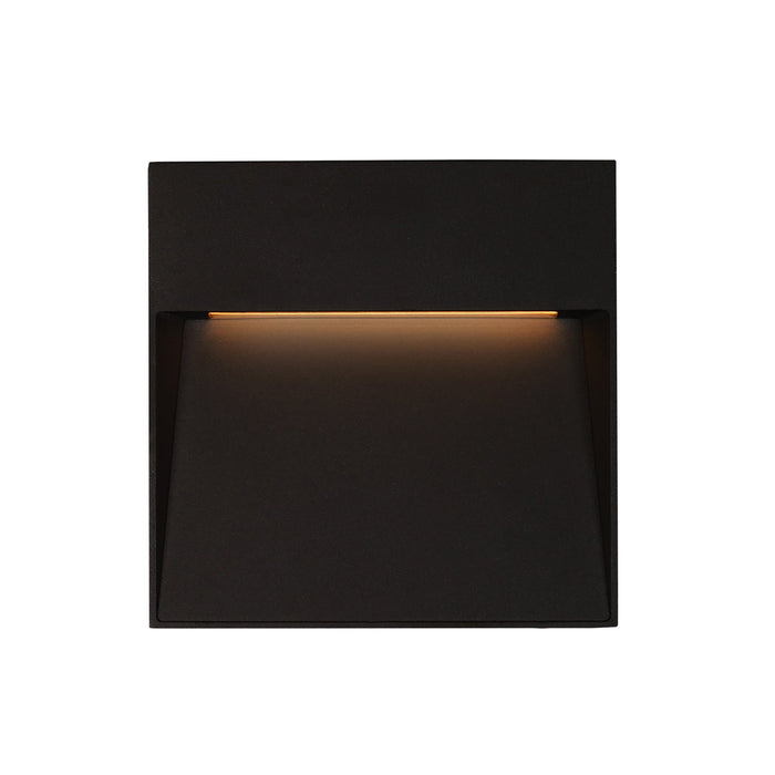 Casa Outdoor LED Wall Light in Black (6.75-Inch).