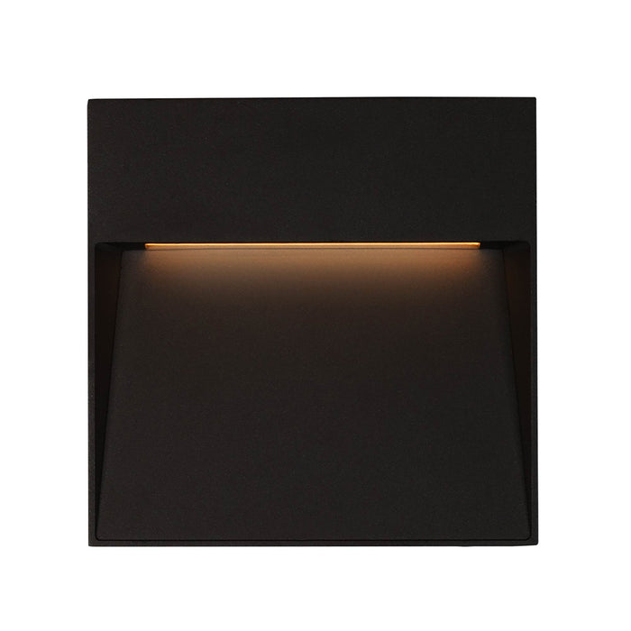 Casa Outdoor LED Wall Light in Black (8.25-Inch).