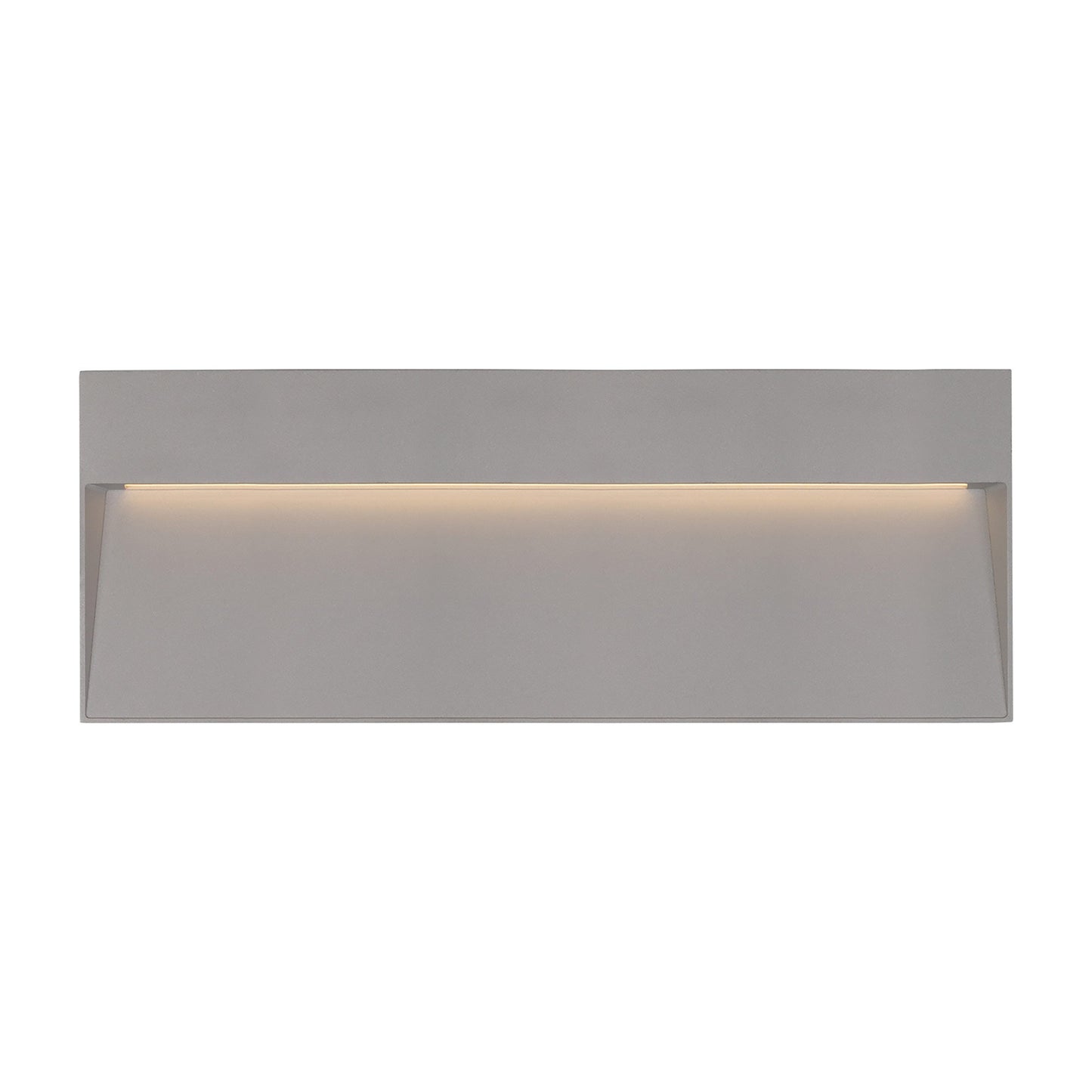 Casa Outdoor LED Wall Light in Grey (12-Inch).