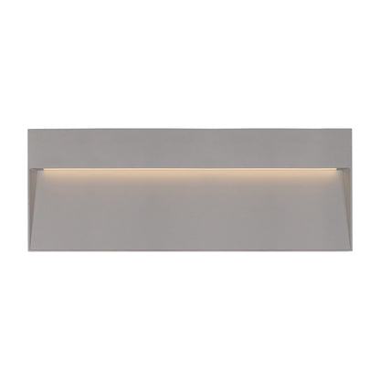 Casa Outdoor LED Wall Light in Grey (12-Inch).