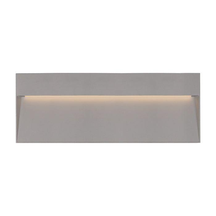 Casa Outdoor LED Wall Light in Grey (12-Inch).
