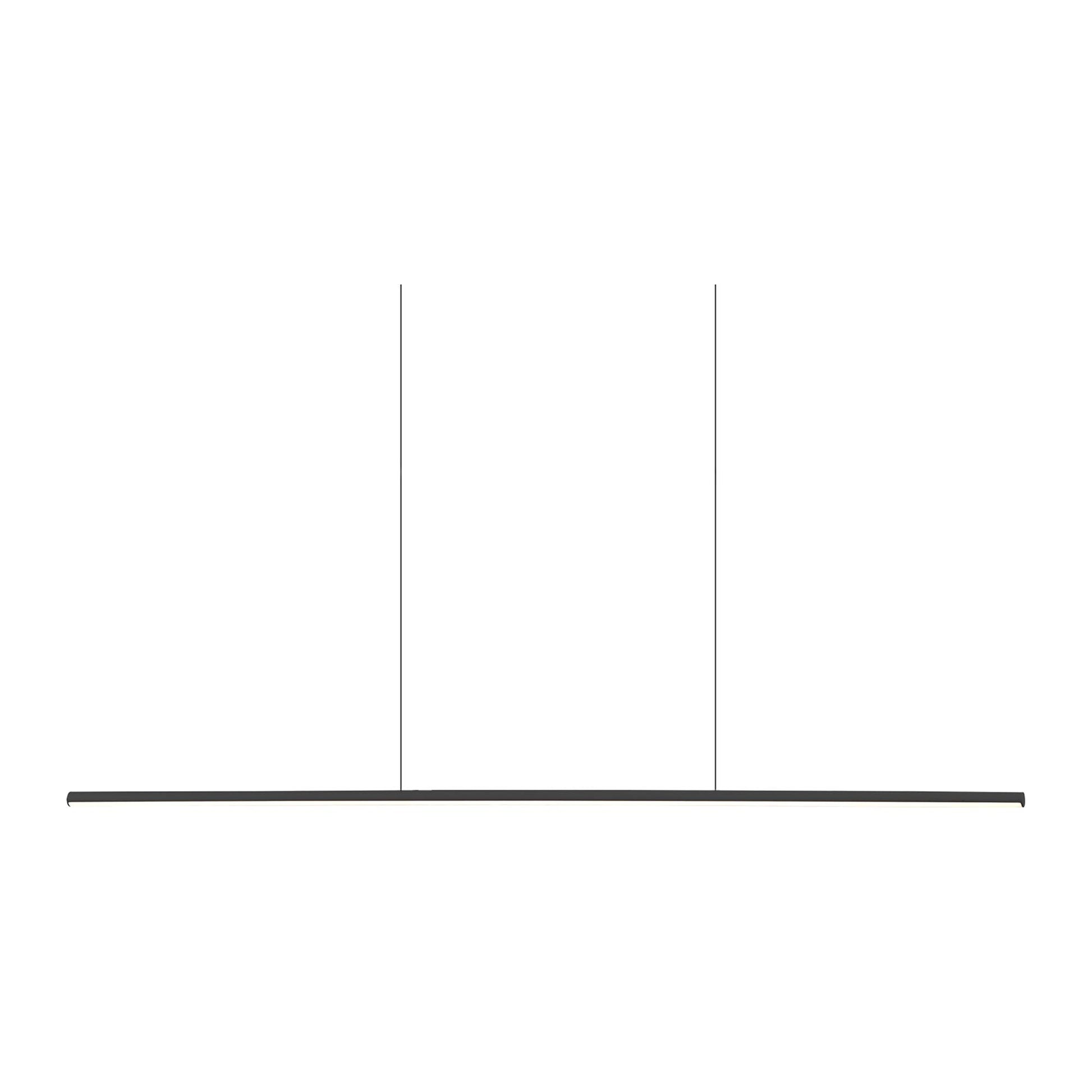 Chute LED Pendant Light in Black (Large).