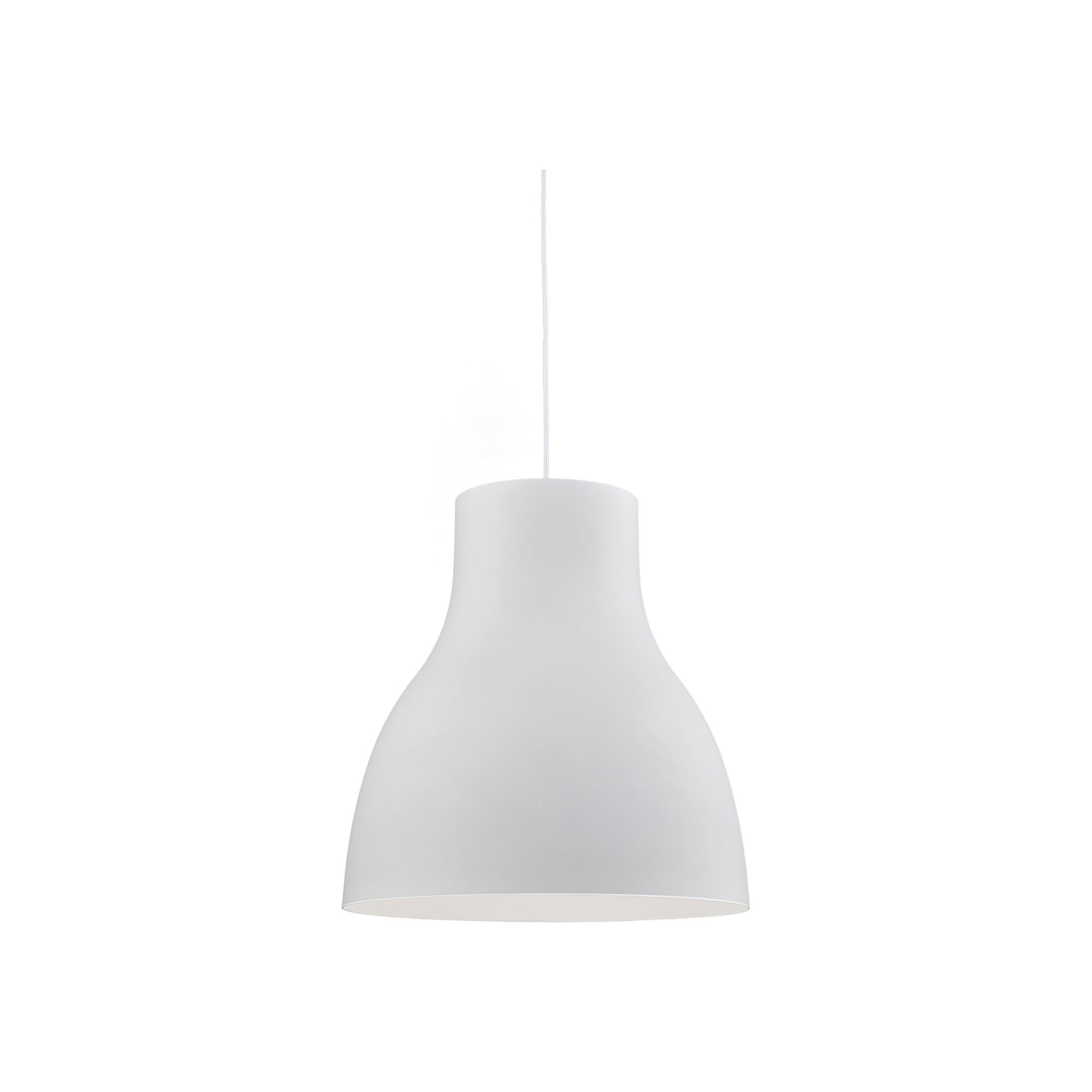Cradle Pendant Light in White (Large).