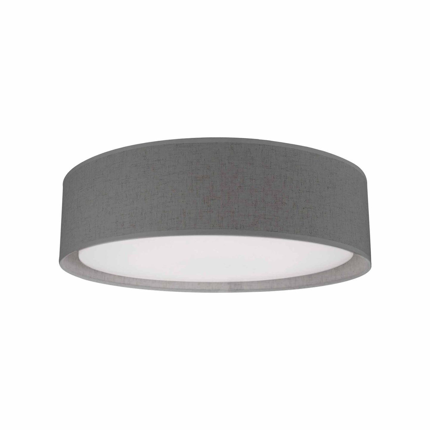 Dalton LED Flush Mount Ceiling Light in Gray (Small).