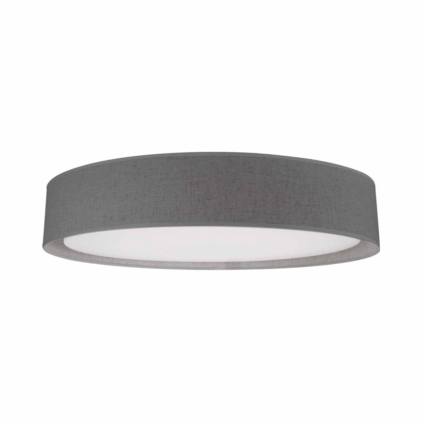 Dalton LED Flush Mount Ceiling Light in Gray (Large).