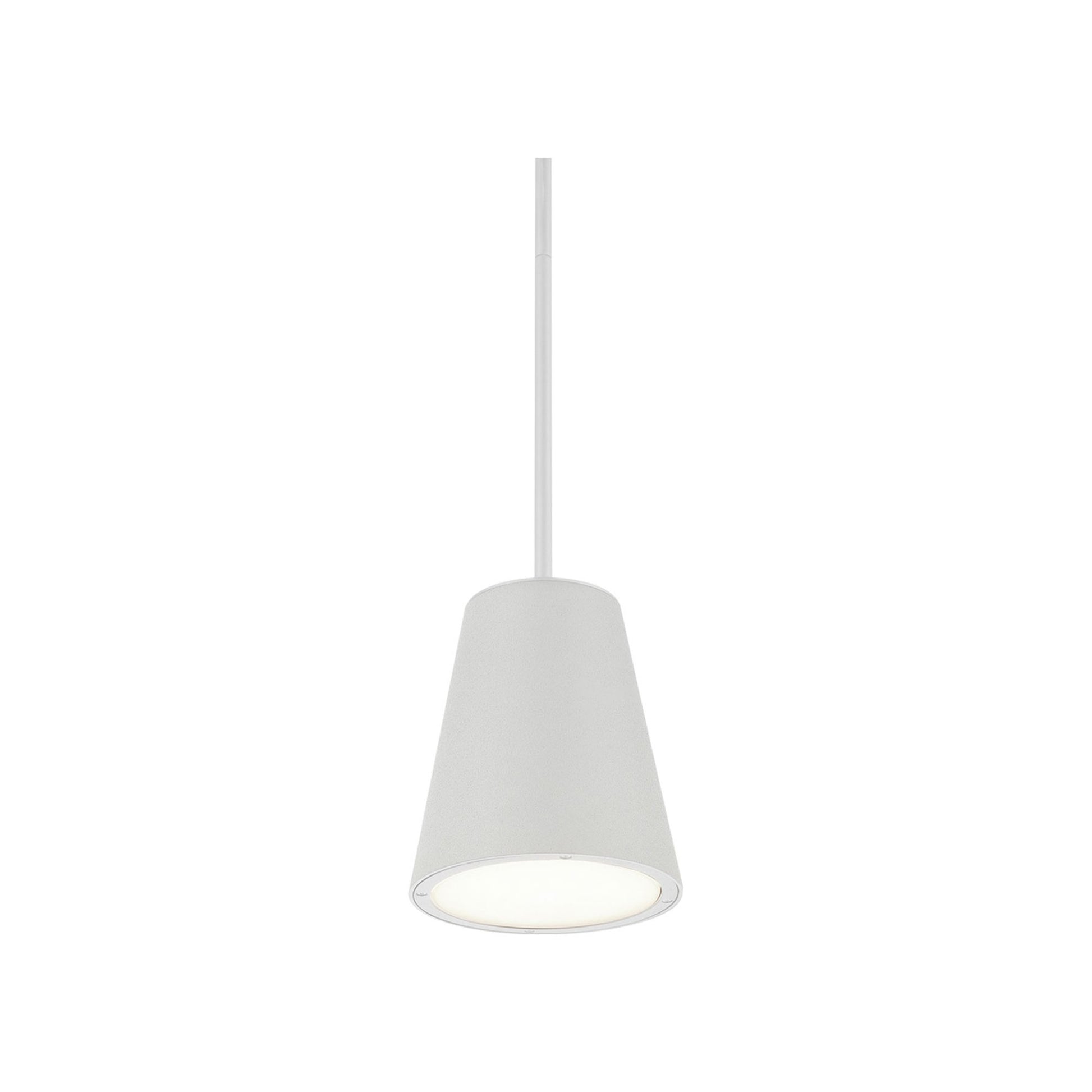 Hartford LED Pendant Light in White (Large).