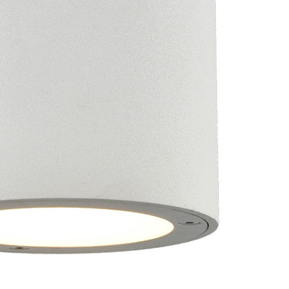 Lamar Outdoor LED Flush Mount Ceiling Light in Detail.