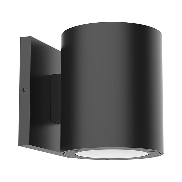Lamar Outdoor LED Wall Light in Up and Down/Black (Small).
