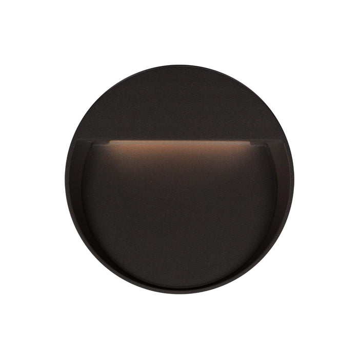 Mesa Outdoor LED Wall Light in Black (Small).