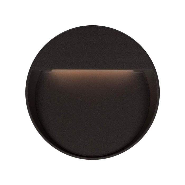 Mesa Outdoor LED Wall Light in Black (Medium).
