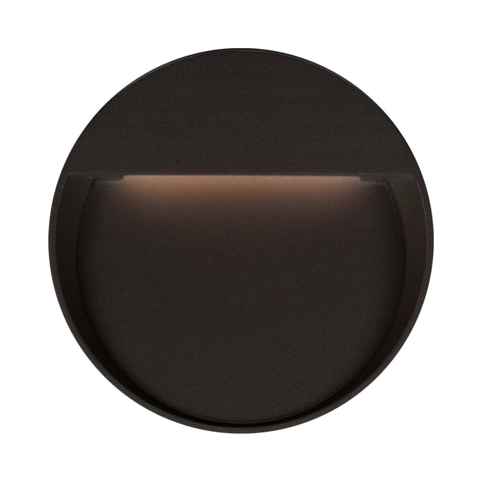 Mesa Outdoor LED Wall Light in Black (Large).