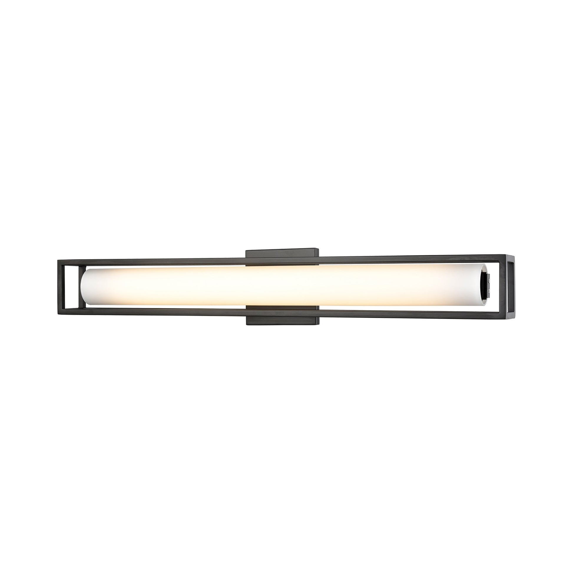 Lochwood LED Wall Light in Black (Large).