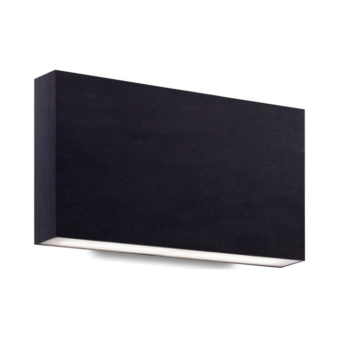 Mica LED Wall Light in Black (Large).
