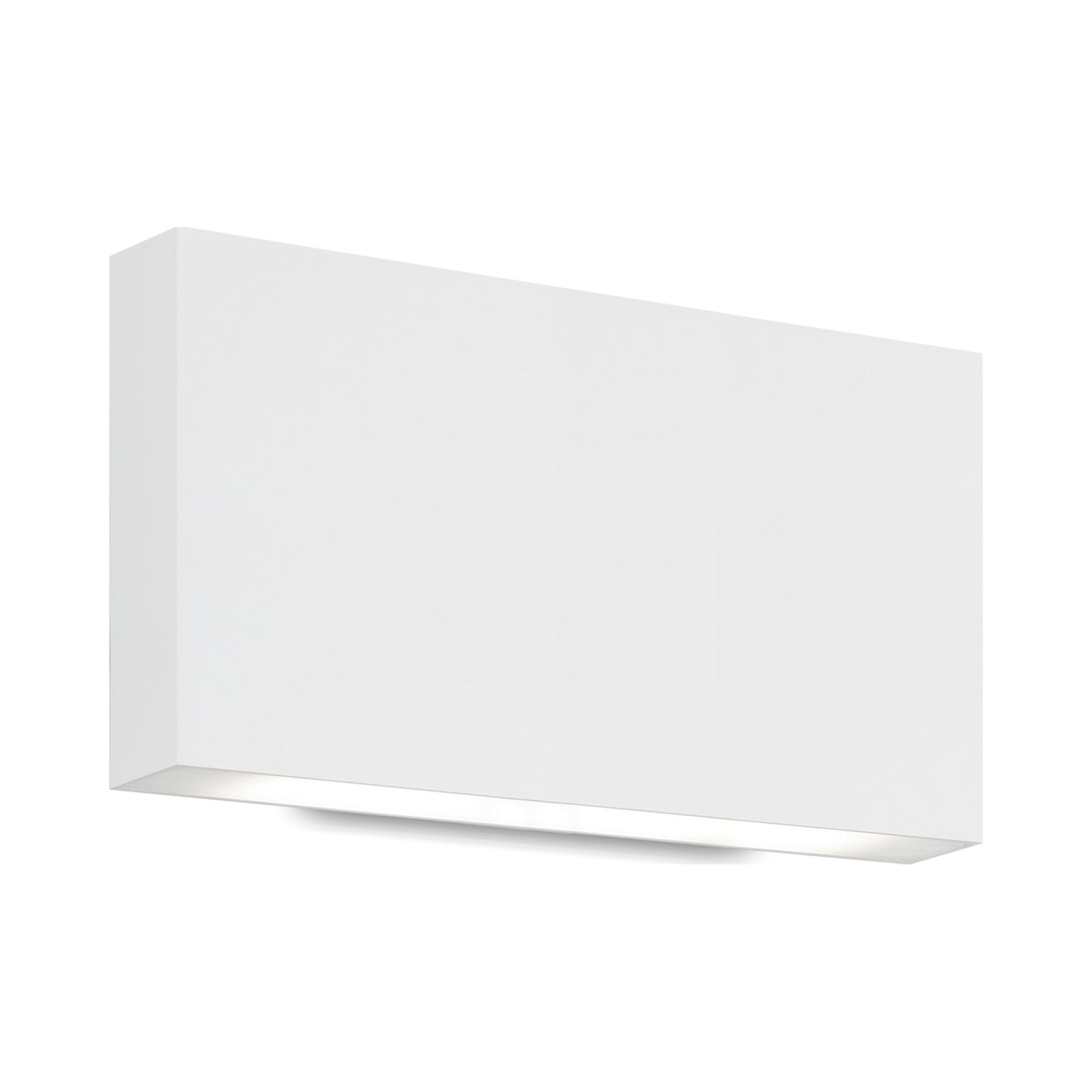 Mica LED Wall Light in White (Large).