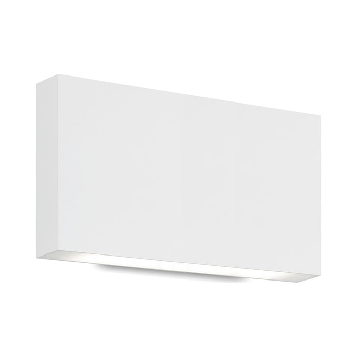 Mica LED Wall Light in White (Large).