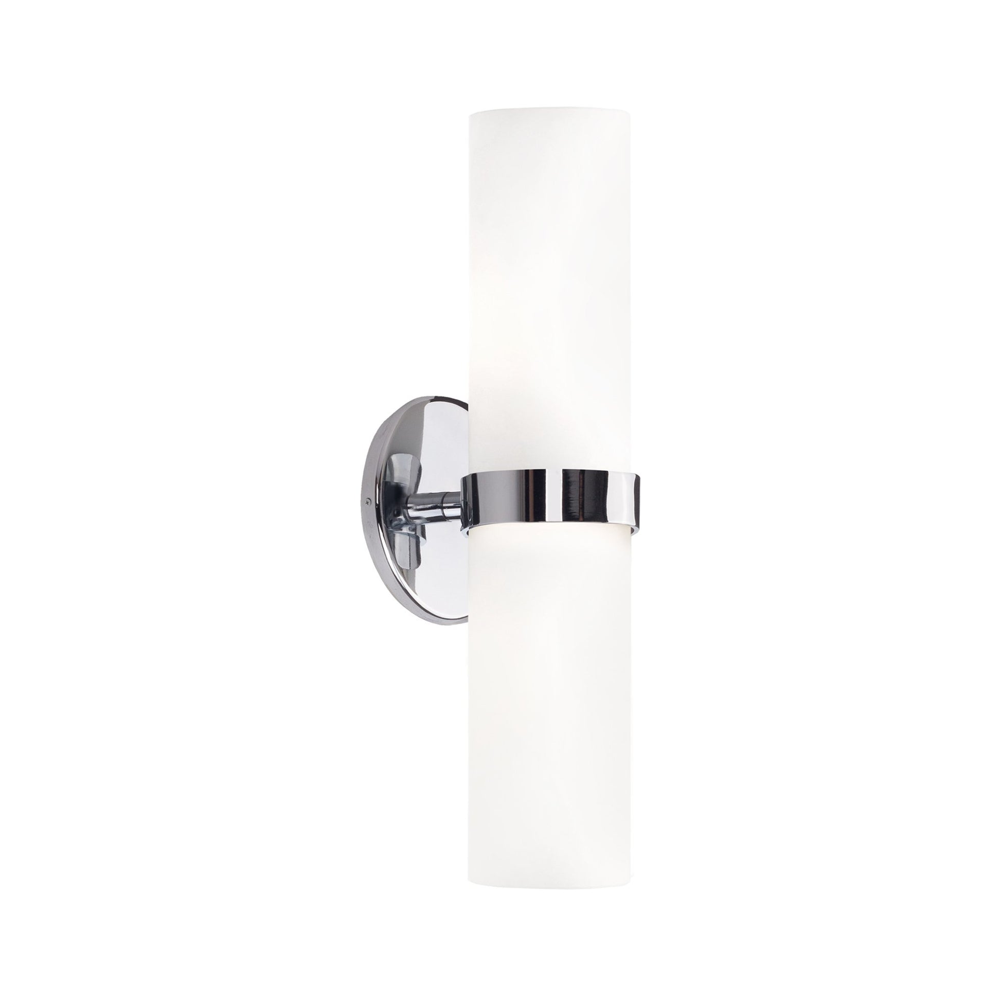 Milano Double LED Wall Light in Chrome.