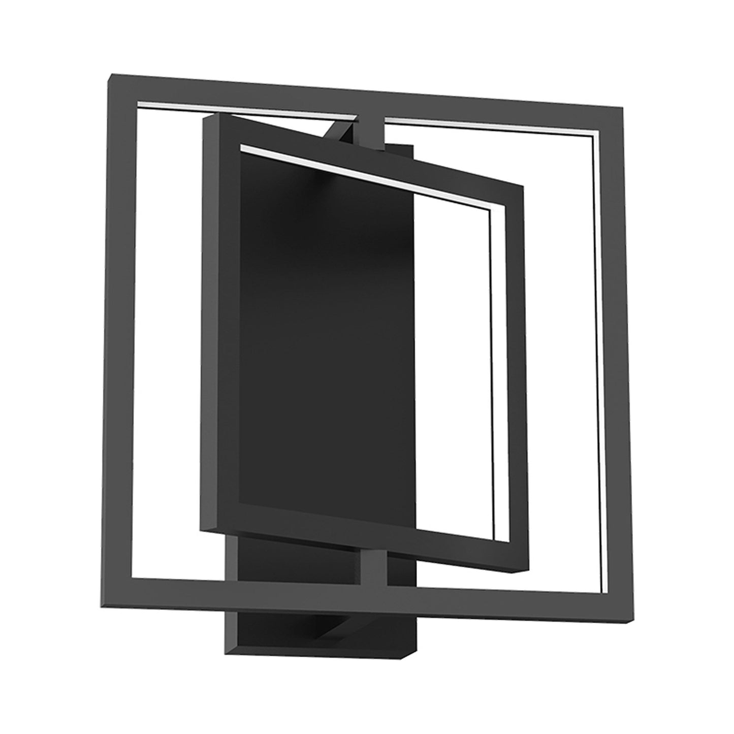 Mondrian LED Semi Flush Mount Ceiling Light in Detail.