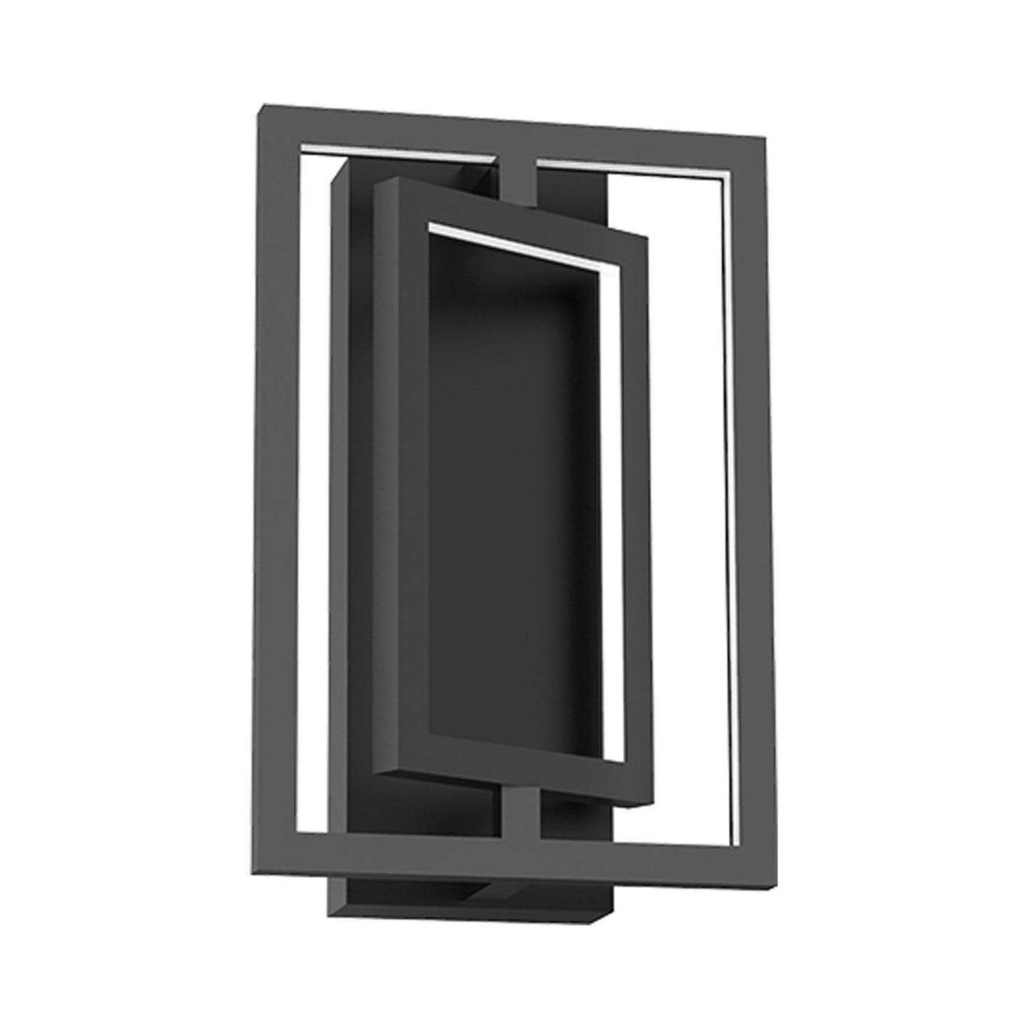 Mondrian LED Semi Flush Mount Ceiling Light in Detail.