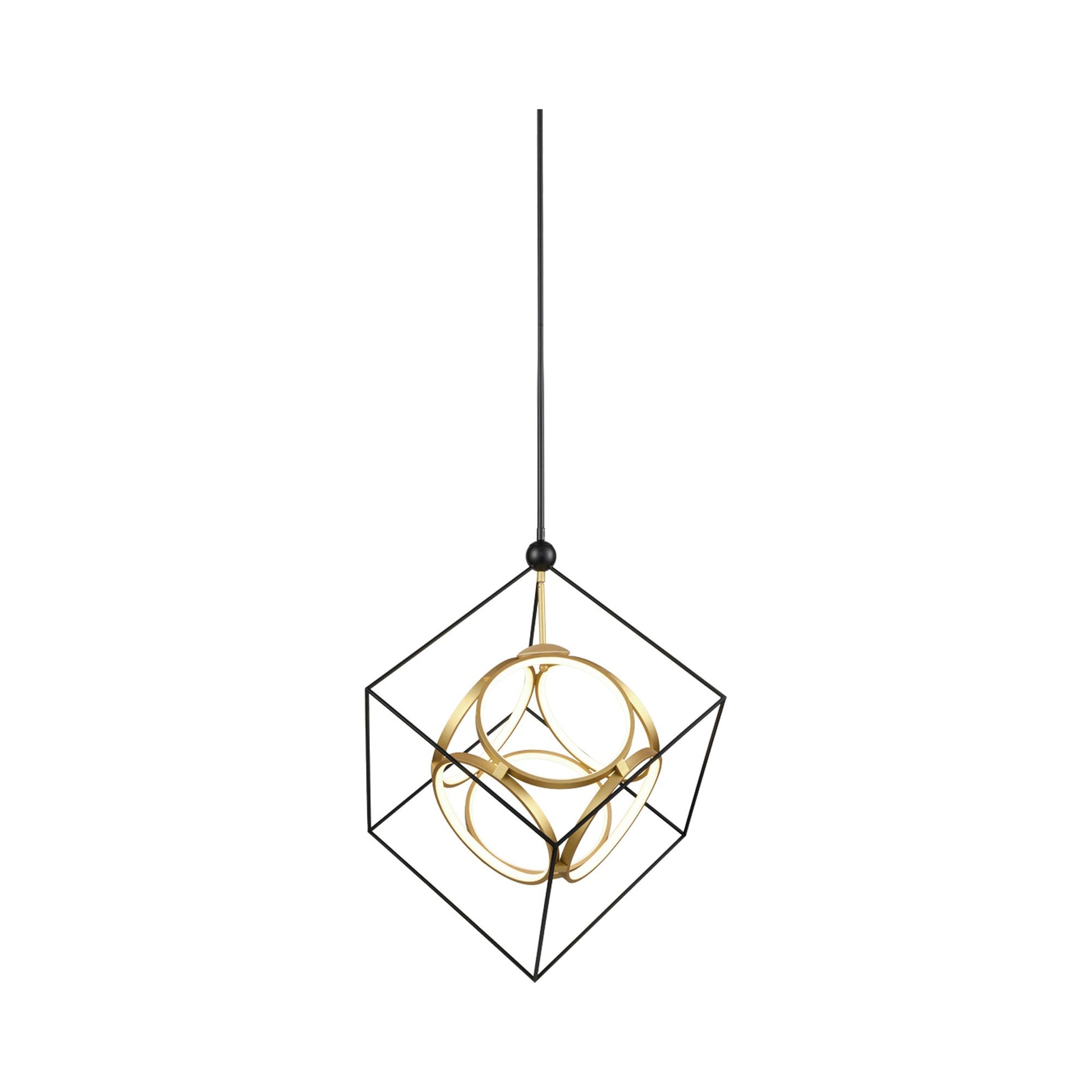 Monza LED Chandelier in Medium.