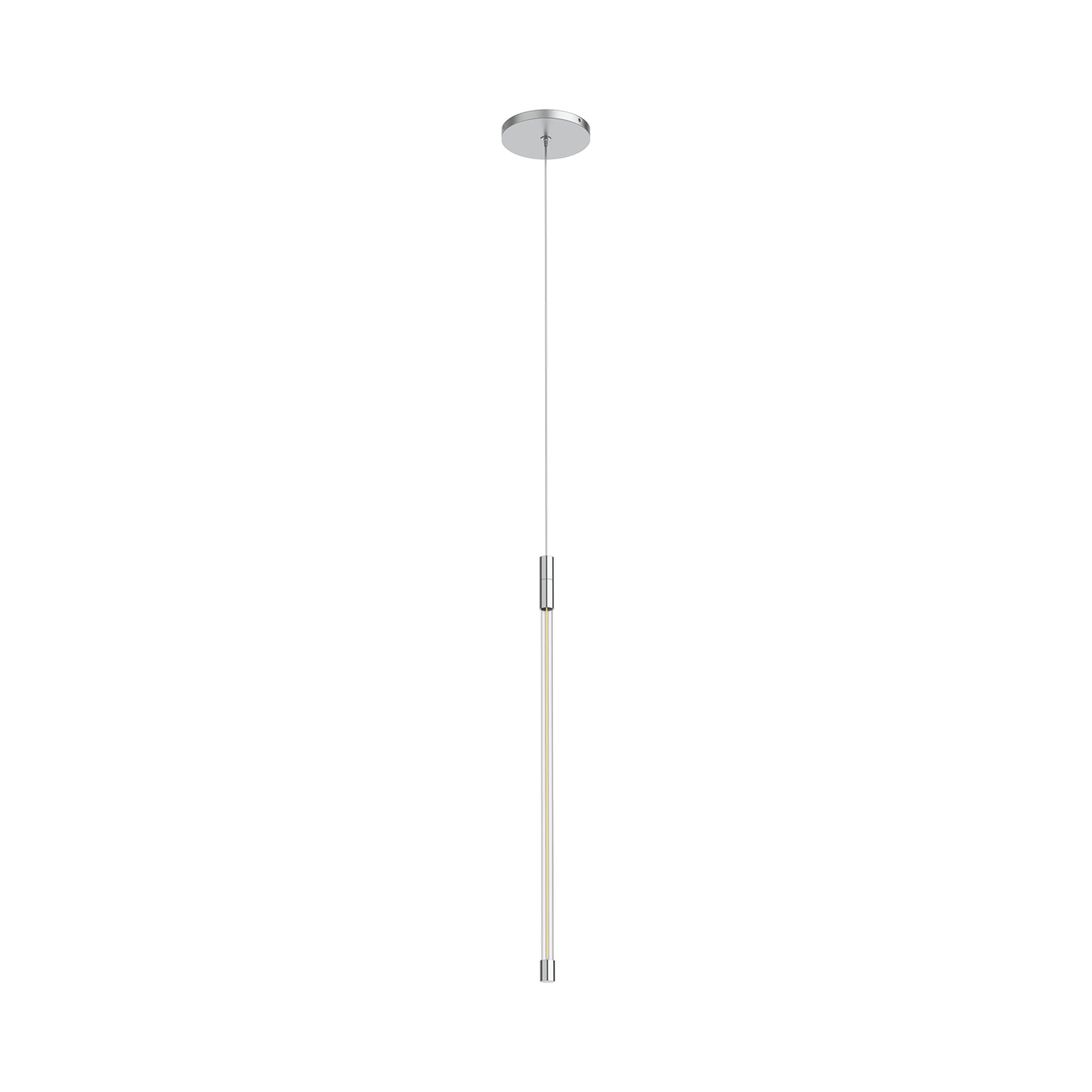 Motif LED Pendant Light in Chrome (Small).