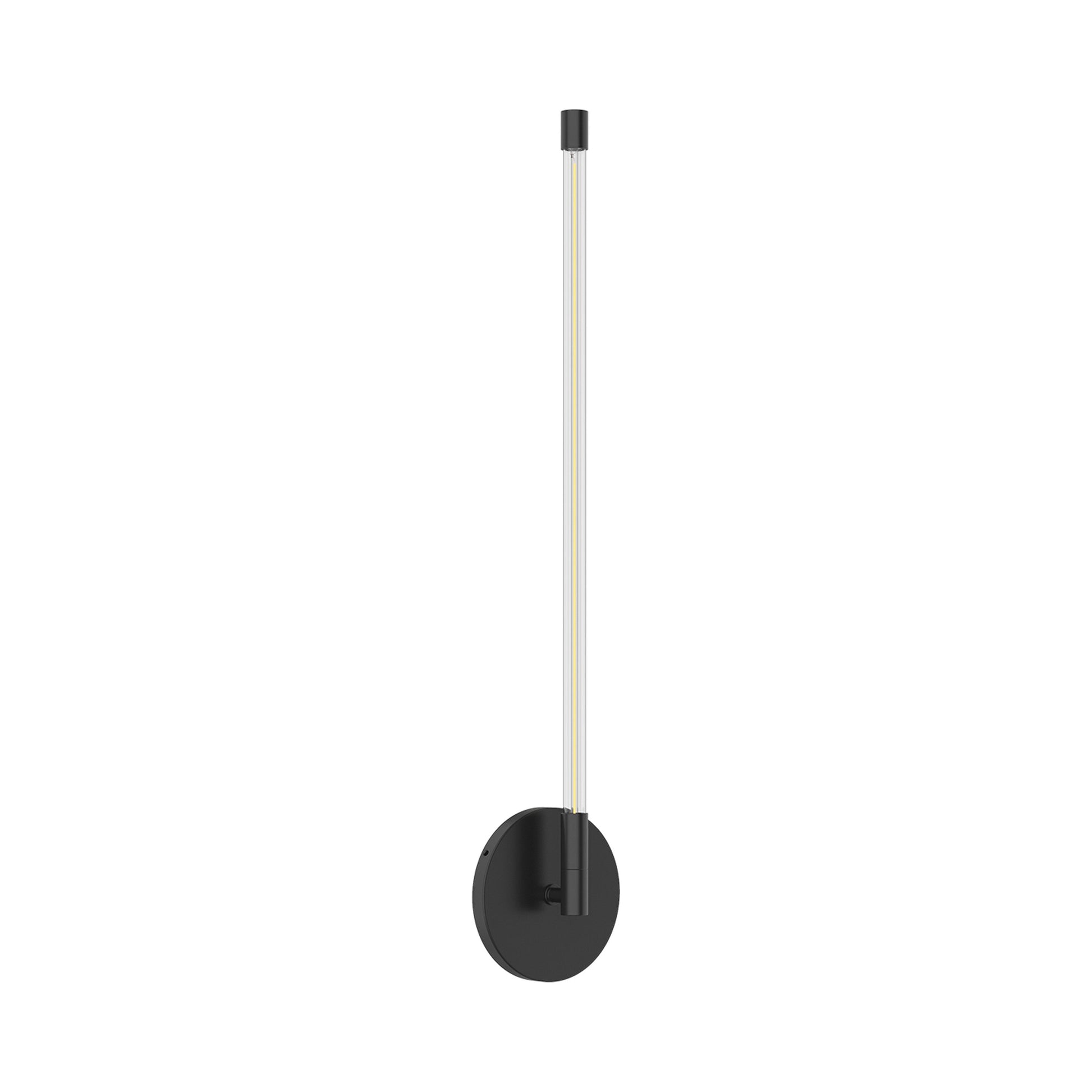 Motif LED Wall Light in Black (22.5-Inch).